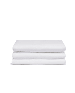 White Fitted Sheet · Std Length · 50/50 Poly Percale · 200 TC - Linon ...