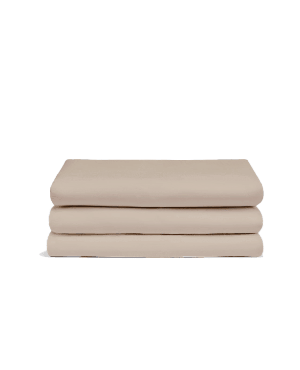 Stone Fitted Sheet · Std Length · Cotton Rich Percale · 200 TC - Linon ...